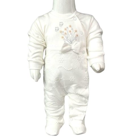 Girls white overall