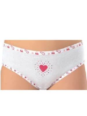Erdem Girls' Rhinestone Rib Knit Panty