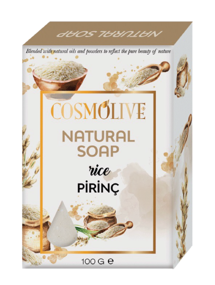 COSMOLIVE 100G NATURAL SOAP RICE
